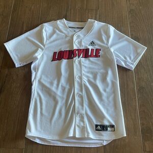 Adidas White Louisville Jersey Mens L